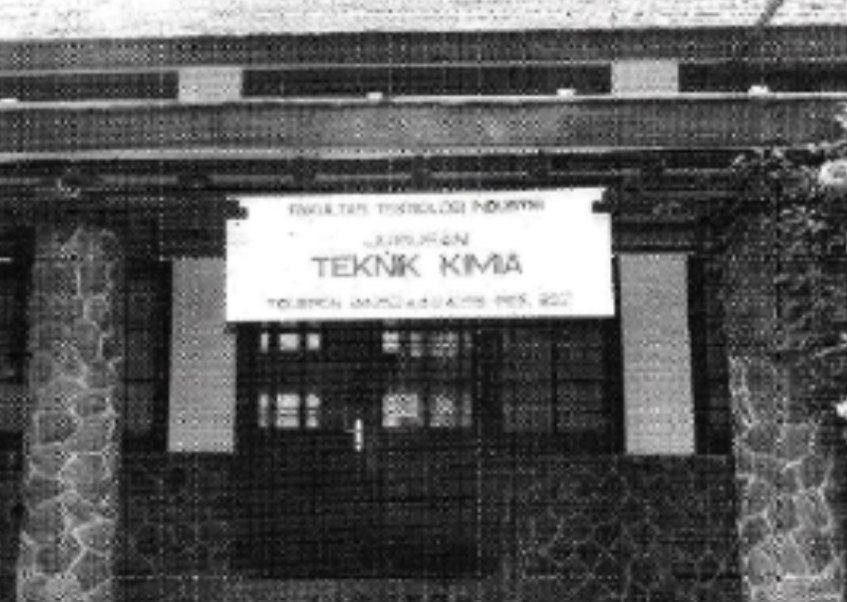 Historic Jurusan Teknik Kimia ITB building sign